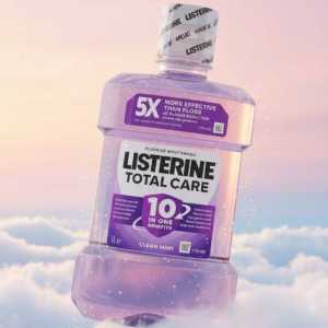 Listerine Total Care Anticavity Fluoride Mouthwash, 10-in-1 Benefits, 1l Bottle