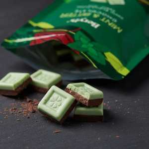 Beryl's Mint & Bitter Chocolate 280g - Premium Layered Dark Chocolate with Refreshing Mint