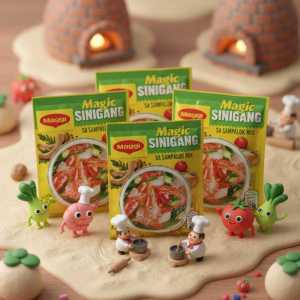 Maggi Magic Sinigang Sa Sampalok Mix - Tamarind Sour Soup Base (25g)