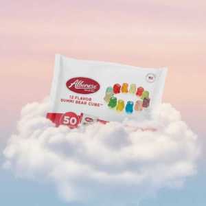Albanese 12 Flavor Gummi Bear Cubs, 50 Mini Snack Packs, 22.5 Oz Bag