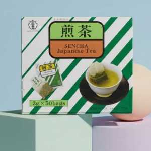 Japanese Tea Variety Pack - Genmaicha with Roasted Rice and Sencha Green Tea - 50 Bags Each (100 Total)