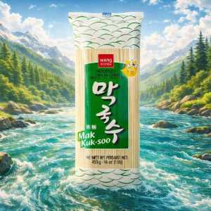 Daesang Mak Kuk-soo Korean Buckwheat Noodles, 500g (1.1 Lbs)