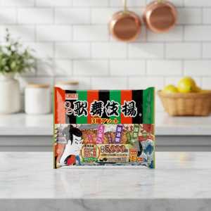 Amanoya Kabukiage Mini Rice Crackers 3-flavor Assortment (shrimp Salt, Soy Sauce, Matcha) - 18 Pieces