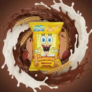 Spongebob Squarepants Xl Munchiez Corn Puffs Snacks - Fun Kids' Crunchy Treats