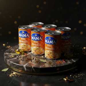 Mega Mama Tuna Afritada with Omega 3 - Canned Filipino Style Tuna Dish
