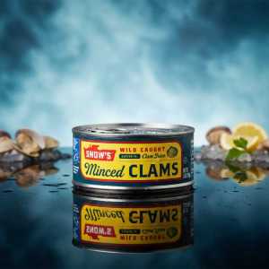 Snow's Wild Caught Minced Clams 6.5oz - Canned Seafood