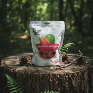 Yuan Sheng Hua Dried Red Heart Guava Snack - 170g Dried Fruit