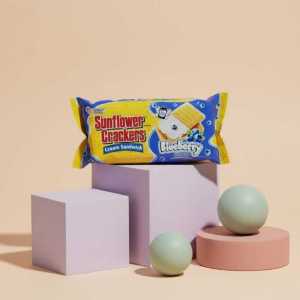 Sunflower Crakers cream Sandwich Blueberrie 27g x10s