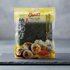 Ozaki Yaki Nori Roasted Seaweed Sheets for Sushi - Premium Japanese Nori