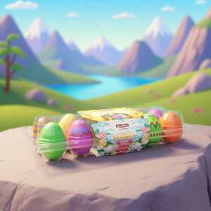 Dutche Chocolate 12pcs Easter Egg Tray