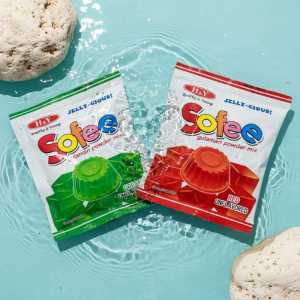 H&Y Sofee Gelatin Powder Mix Jelly-cious! - Red Pack of 6 • Green Flavors - Pack of 6