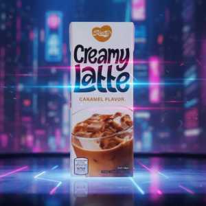 Selecta Creamy Latte Caramel Flavor - 6 Pack of 200ml Cartons