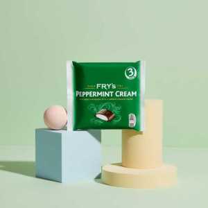 Fry's Peppermint Cream Dark Chocolate Bars 3 X 49g