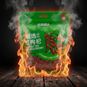 Huahai Shunda Selected Red Wolfberry (goji Berries) - Dried Fruit for Tea and Cooking