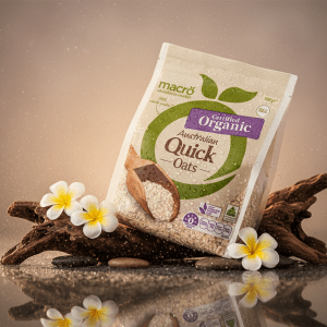 Macro Certified Organic Australian Quick Oats 1kg - Nutritious Whole Grain Breakfast