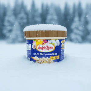 Ladys Choice Real Mayonnaise 1kg (34 Fl Oz) - Made with 100% Farm Fresh Eggs