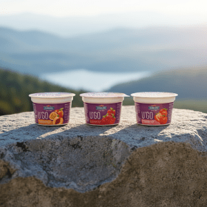 Emborg Ugo Strawberry• Raspberry• Peach & passion 100g 0 fat