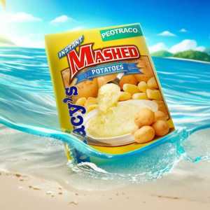Peotraco Macys Instant Mashed Potatoes - Smooth and Creamy Quick Potato Mix 200g
