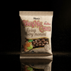 Menz Fruit & Nut Chocs - Chocolate Coated Dried Fruit and Nut Snack 150G