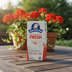 Jolly Cow Fresh Milk 1l - Premium Pure Cow's Milk