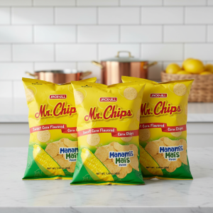 Jack 'n Jill Mr. Chips Sweet Corn x3 Flavored Corn Chips, 1.13 Oz (32g)