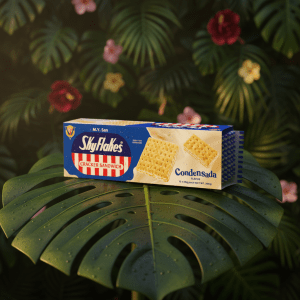 Skyflakes Cracker Sandwich Condensada Flavor - 10 Individual Packs, 300g