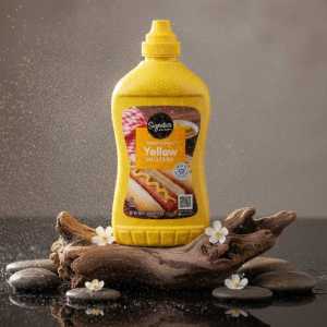 Signature Select Yellow Mustard, 20 Oz Easy-squeeze Bottle