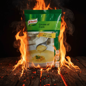 Knorr Cream of Corn Soup Mix - 1kg Professional Pack, Yields