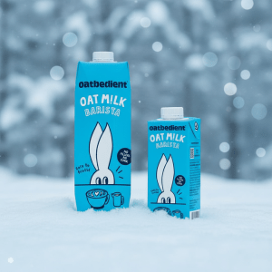 Oatbedient Barista Oat Milk - 250ml• 1L Dairy-free, Plant-based Milk for Coffee & Frothing