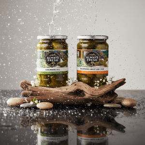 Always Fresh Pickles Cucumbers Dill 680• Sweet and Sour