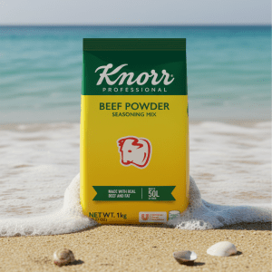 Knorr Professional Beef Powder Seasoning Mix 1kg - Real Beef Flavor - Makes 50l