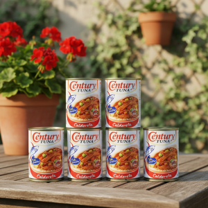 Century Tuna Caldereta Style 155g - Canned Tuna with Vegetables and Tomato Sauce - Pack of 6